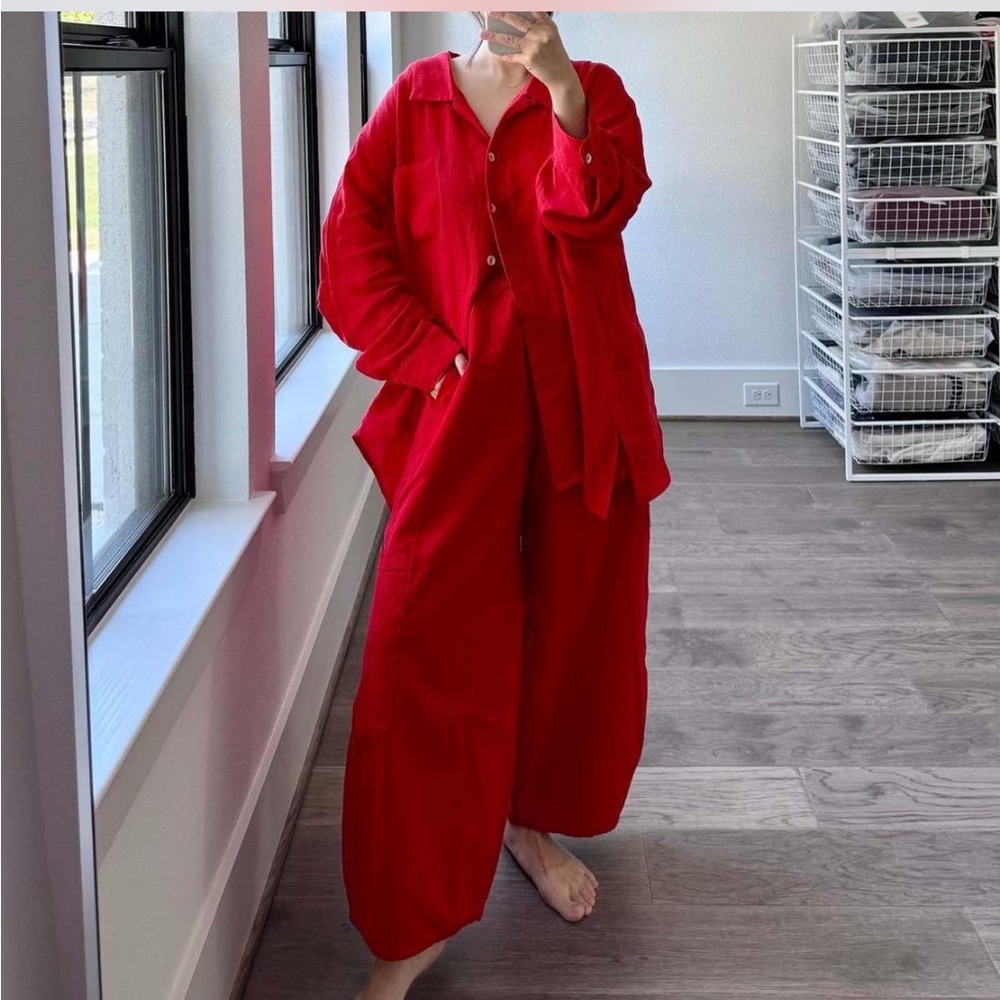 MEALS cotton canvas pants